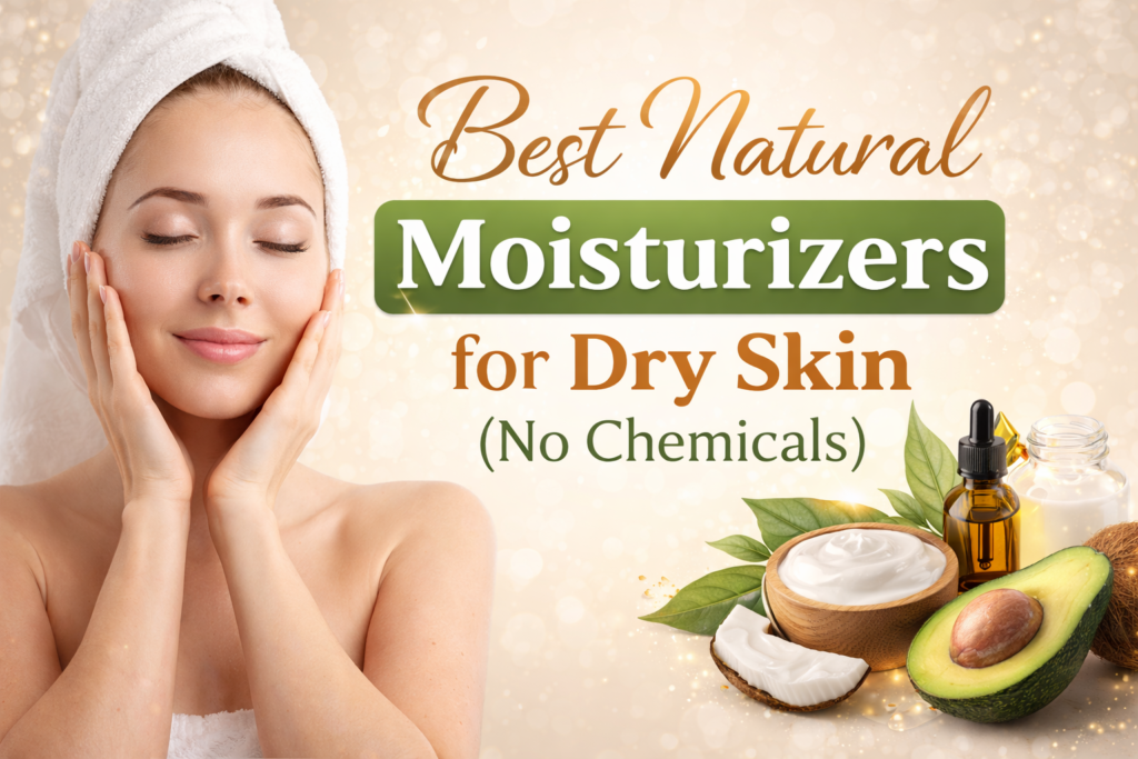 Best Natural Moisturizers for Dry Skin (No Chemicals)