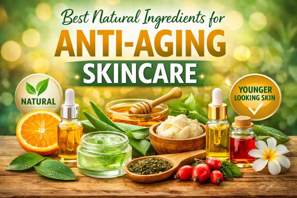 Best Natural Ingredients for Anti-Aging Skincare