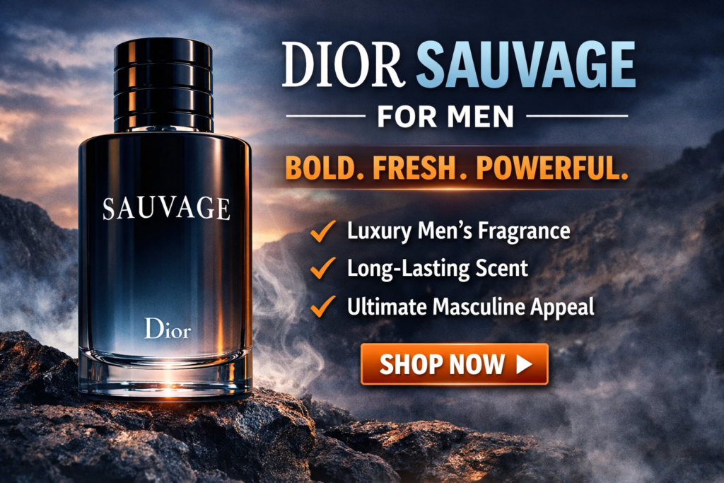 Dior Sauvage for Men – Bold, Fresh & Powerful Fragrance for Modern Men